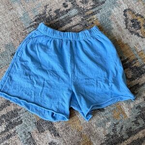 Aerie Sky Blue Athletic Shorts
